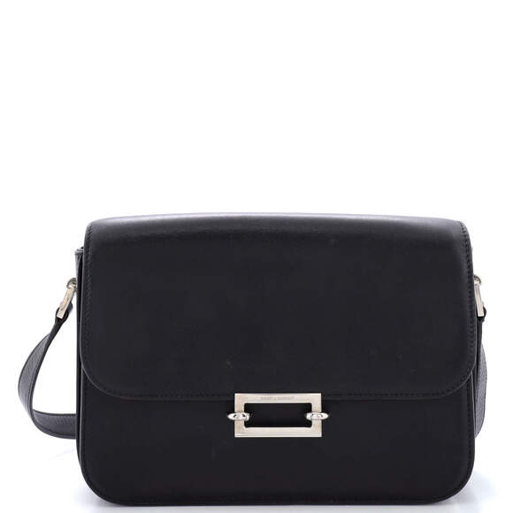 Saint Laurent Fermoir Flap Satchel Bag #182619S86B - Picture 1 of 12